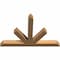 Ekena Millwork Saratoga Timber Gable Bracket, Western Red Cedar, 72"W x 48"H x 5 1/2"D x 5 1/2"F, 16/12 Pitch GBW072X48X0606SAR00SWR - alternate 3